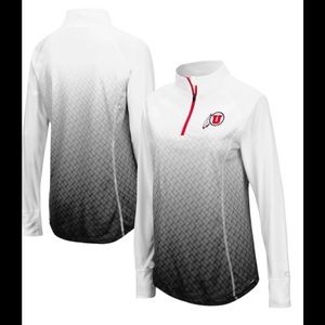 Utah Utes Fade quarter zip
